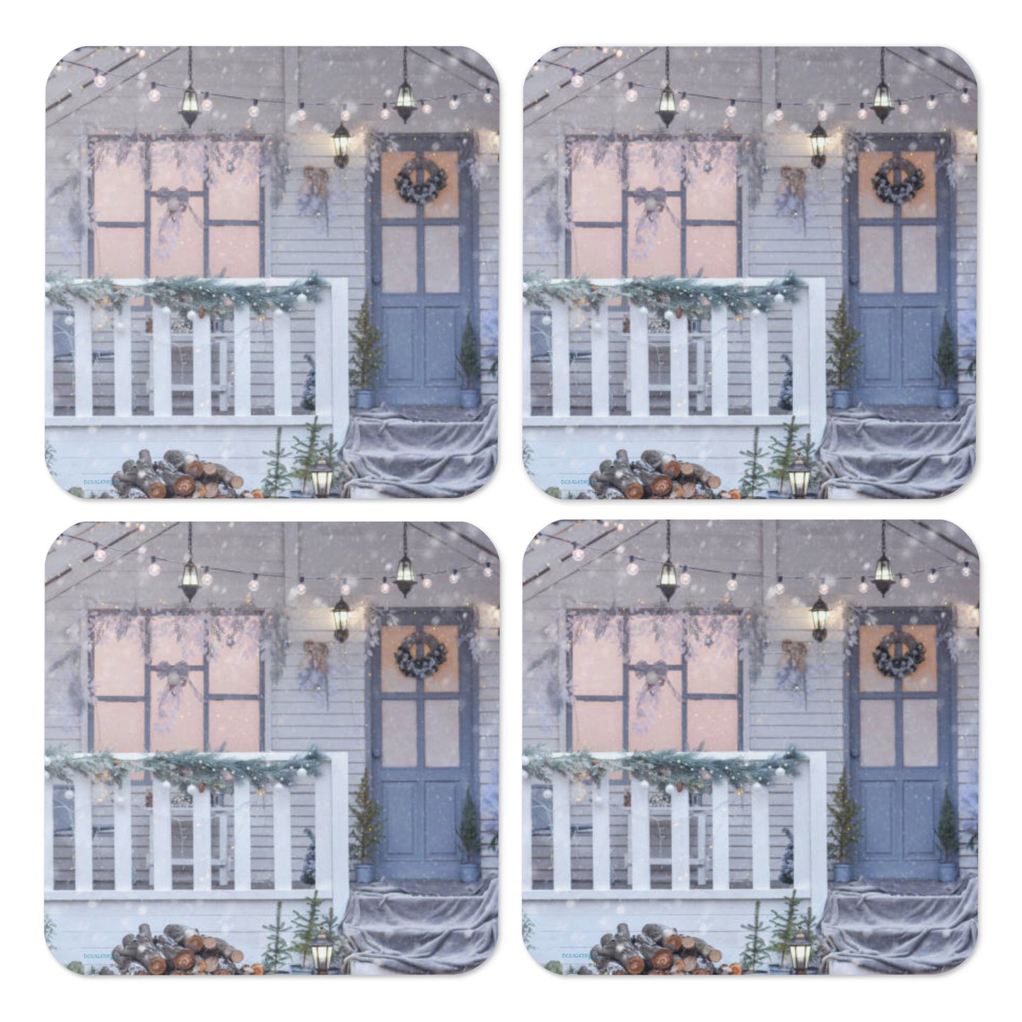 SNOWEY DAYS❄️ ( CUP COASTERS) NEW!!