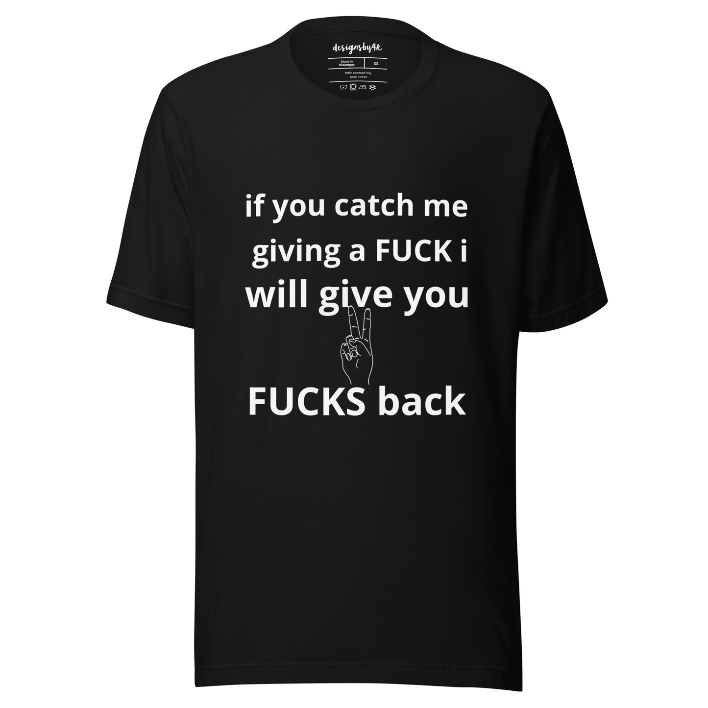 NO FUCKS GIVEN🙅🏾♀️